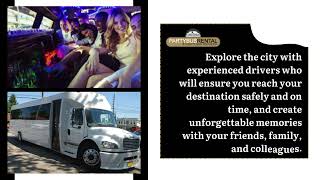 Party Bus Rental in New York  Make Your Event Extraordinary [upl. by Gavan]