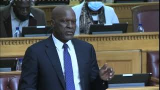 Minister Alweendo refutes allegations that NAMCOR sold off countrys resources to a foreign company [upl. by Elumas]