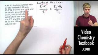 Combined Gas Law [upl. by Aoht]