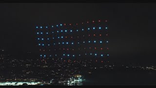 Drone shows rise in popularity for the Fourth of July [upl. by Aunson]