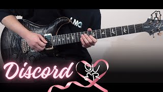 Discord  QWER TAB악보 Electric Guitar Cover [upl. by Arammahs]