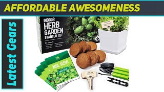 RealPetaled Indoor Herb Garden Kit  Grow Your Best Kitchen Garden [upl. by Nawrocki107]