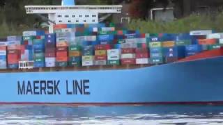 20150919 Open dag SMG IJmondEmma Maersk [upl. by Dleifyar333]