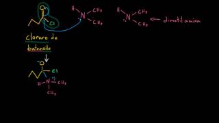Formación de amidas a partir de cloruro de acilo [upl. by Yelehsa]