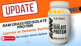 Raw Nutrition Protein Review Update [upl. by Sondra]