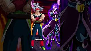 Bardock🧡Vs Hit💜 Who is Strongest🥰🤔 goku anime dragonball dragonballz songoku bardock goku [upl. by Hayyifas]