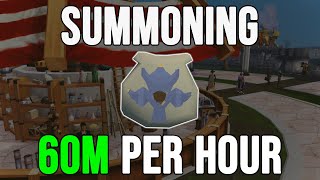 60mHr Easy Summoning Money Making Guide 2022 Runescape 3 [upl. by Annoik]