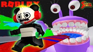 ESCAPE SPACE ALIENS ROBLOX OBBY Lets Play with Combo Panda [upl. by Kassity]