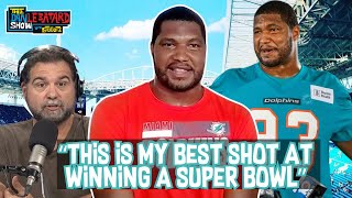 Calais Campbell Opens Up About Returning to Miami Why He Took Less to Play for Dolphins amp More [upl. by Heiskell]