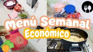 ✅️RECETAS PARA LA COMIDA DE LA SEMANA  MENÚ SEMANAL ECONÓMICO ✨️ BERE JURADO [upl. by Samal859]