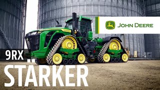 John Deere 9RXTraktoren Der leistungsstärkste Serientraktor der Welt [upl. by Aynatahs]