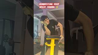 Armwrestling Heavy Weight training armwrestler armwresting armwrestlingworkout trend viralvideo [upl. by Harrietta]