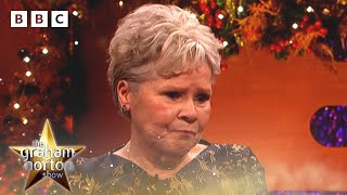 Inconsolable  Imelda Staunton on playing The Queen and her passing  The Graham Norton Show  BBC [upl. by Ahsiled]