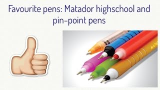 Favourite pens  Matador Bangladesh [upl. by Airpac]