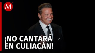 Suspenden concierto de Luis Miguel en Culiacán [upl. by Nosylla831]