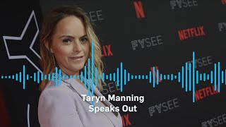 Taryn Manning Speaks Out Victim of Cyber Terrorism Not Suicidal [upl. by Niuqaoj]