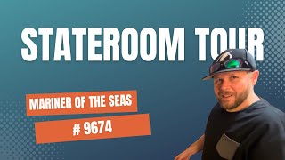 Mariner of the Seas Balcony Cabin Room Tour 2021 [upl. by Coop]