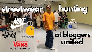 STREETWEAR HUNTING AT BLOGGERS UNITED 2024 STUSSY CARHARTT VANS NIKE amp MORE [upl. by Ellehcal]