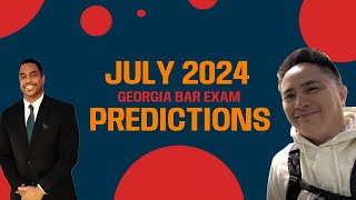 Bar Exam Drills Podcast  Ep 018  July 2024 Georgia Bar Exam Essay Predictions [upl. by Aleunamme88]