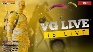 VG LIVE 🛑 BGMI  👍 [upl. by Ettenrahs436]