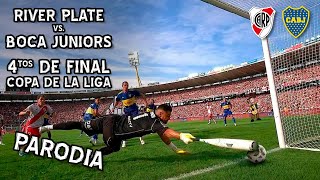 River Plate vs Boca Juniors  4tos de Final Copa de la Liga [upl. by Berck530]