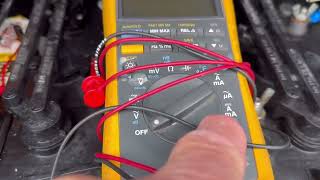 Parasitic amp draw test with clamp on DC meter and conventional multimeter set to “ma” setting [upl. by Ariahay]