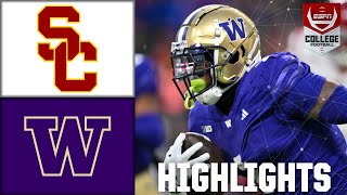 USC Trojans vs Washington Huskies  Full Game Highlights  ESPN College Football [upl. by Whitby]