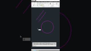 AutoCad 24 OFFSET Creates concentric circles parallel lines and parallel curves shorts autocad [upl. by Ydnis]