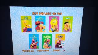 Sesame Street Elmos world flowers bananas and more 2000 dvd menu [upl. by Ytsirhc]