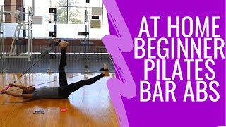 Beginner Ab Workout with Pilates Bar [upl. by Betteanne50]