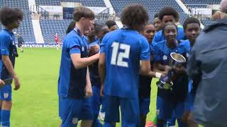 Highlights  Wright Robinson College v Kingsdale Foundation School  PlayStation Schools Cup 2024 [upl. by Vihs]