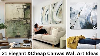 quotStunning Canvas Wall Art Ideas Transform Your Home with Artistic Flairquot [upl. by Silecara]