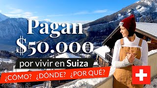 💰 50000 DOLARES por vivir en ALBINEN🇨🇭ALPES SUIZOS 🤭cómo vivir en SUIZA y que te paguen [upl. by Cobby]