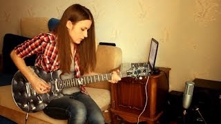 Slash  Anastasia guitar cover by Marina Andrienko [upl. by Tiebout441]