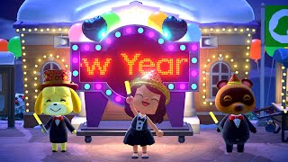 【Animal Crossing New Horizons】New Year 2024 Countdown Celebration [upl. by Vihs132]