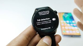 How to Setup and Use Emergency SOS and Fall Detection on Huawei Watch 3 and Watch 3 Pro [upl. by Alisha]