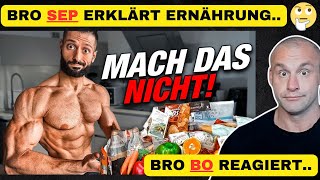 Carnivore REAKTION auf BRO SEPs Video über ERNÄHRUG carnivore fitness brosep [upl. by Aicekat468]