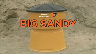 Big Sandy Impact Attenuator Sand Barrel  TrafFix Devices [upl. by Ganley]