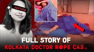 RG Kar Doctor Case Full Ddetails  The Very Horrifying Case  Kolkata doctor photo [upl. by Fonda]