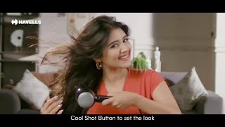 Havells India Hair Dryer Hair Ad Loop [upl. by Skilken]