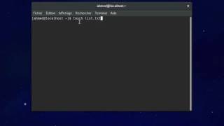 Commandes de base Linux  Ep08  Créer un fichier commande touch [upl. by Dabney444]