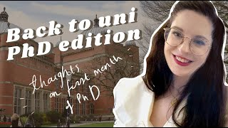 Back on Campus After Nearly a Decade  PhD Diary vlog [upl. by Oibesue]