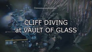 Destiny  Cliff Diving at Vault of Glass  MOST EPIC ATHEON 390 KILL EVER RECORDED  MOTW [upl. by Ellwood]