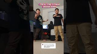 BOOGIE DOWN TUTORIAL fypシ twinsshorts dance subscribe foryou trending boogiedownchallenge [upl. by Meedan]