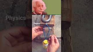 Physics Experiment 😱physicsexperiment scienceexperiments chemistryexperiments alberteinstein [upl. by Zetrauq]