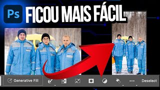 Como editar fotos no Photoshop com IA generativa  TUTORIAL FÁCIL [upl. by Ahseid49]