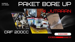 Pasang paket bore up BRT CRF 66mm 200 CC [upl. by Agiaf]