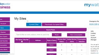 Anglian Water Business  MyWater walkthrough [upl. by Silohcin]