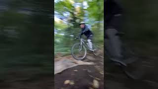 Scandinavian flick is so smooth bike mtb mountainbike urbanmtb bikelife mtbcycle downhill [upl. by Petrine477]