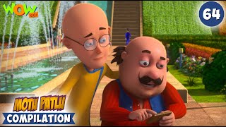 Motu Patlu Season 13  Compilation 64  Motu Patlu New  Cartoons For Kids  spot [upl. by Rosalynd]